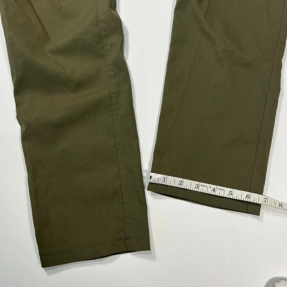 Outdoor Voices TechTwill Birdie Pant Mens M Olive Green Golf Chino‎ Recycled